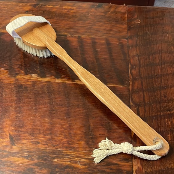 🍄3/30 LeClaire & Bayot Long Handled Wood Body Brush - Picture 10 of 16